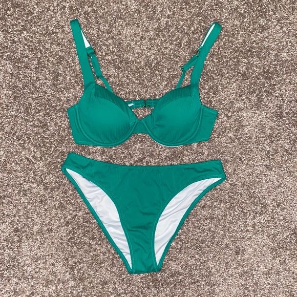 Green Bathing Suit - Picture 1 of 5